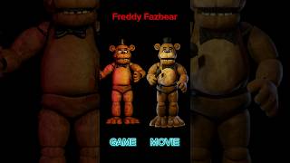 FNaF: Game vs Movie #subscribe #mrbeast #fnaf