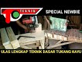 Teknik dasar tukang kayu | cara membuat jendela ventilasi