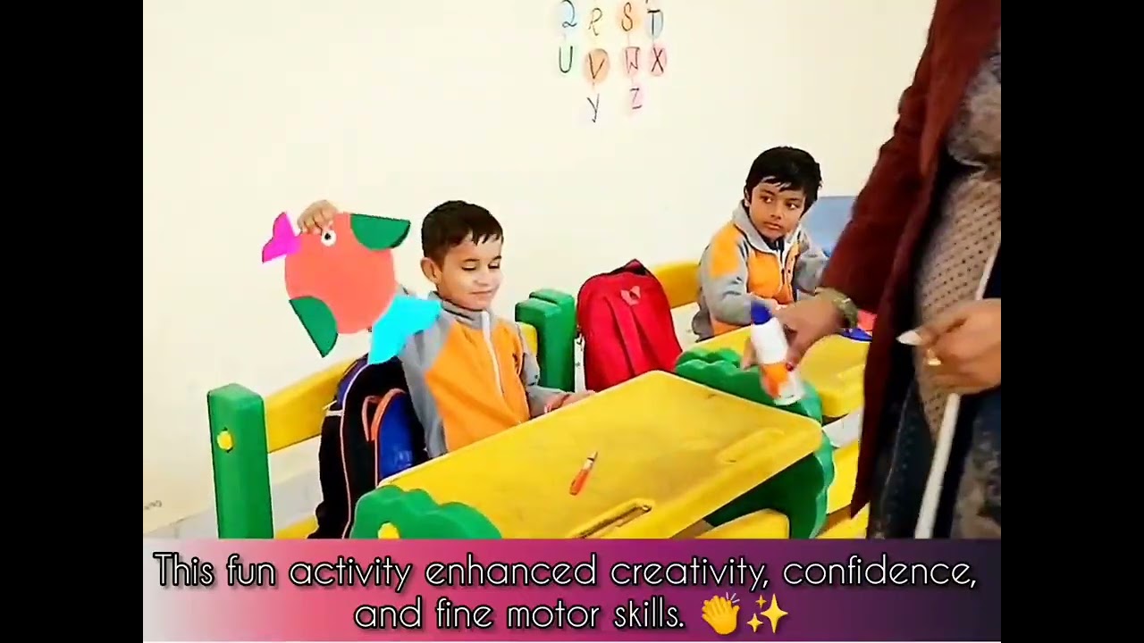 Paper Fish Activity 🐟🎨