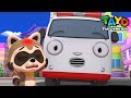 NEW📍 The Little Raccoon Got Boo Boo | Tayo Ambulance Song | Tayo Checkup Song | Tayo the Little Bus