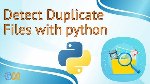 detect duplicate file with python || #python || #pythonprogramming || python for beginners