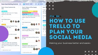 How To Use Trello to Plan Social Media