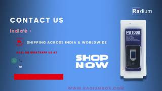 Buy Precision Biometrics PB1000 L1 Fingerprint Scanner for Aadhaar at Best Price in India! 🔥