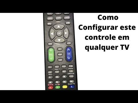 Vídeo: Como ligar um dispositivo com controle remoto universal: 12 etapas