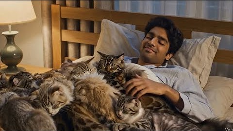 17 minutes Which Ai Bed would you choose? ASMR relaxation video VEO3 satisfying relaxing sleep 