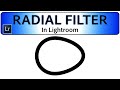 Radial Filter Tool in Lightroom CC 2015
