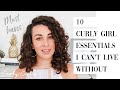10 Curly Girl Essentials I Can't Live Without | Curly Cailin