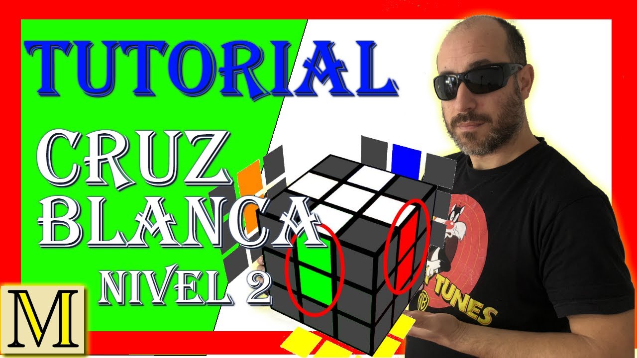 💪⚡05_Armar cubo rubik 3x3. Cruz blanca nivel 2 🌟🌟🌟🌟🌟 YouTube 💪⚡05_Armar cubo rubik 3x3. Cruz blanca nivel 2 🌟🌟🌟🌟🌟 YouTube