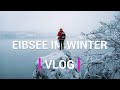 Eibsee bei Schnee  - fotografieren und wandern - Vlog