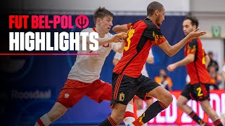 Belgium 1-3 Poland | Defeat for our Devils | #FUTSAL | Elite round World Cup Qualification