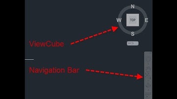 How to restore the (UCS & View Cube & Navigation bar) icons || AutoCAD 2016