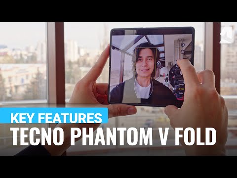 Tecno Phantom V Fold hands-on &amp; key features