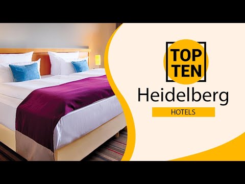 Vidéo: Top 9 des hôtels à Heidelberg