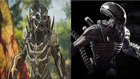 MKX Xenomorph Predator SUBSCRIBER REQUEST BUILD BY @Mr. Allosaurus on HUNTING GROUNDS