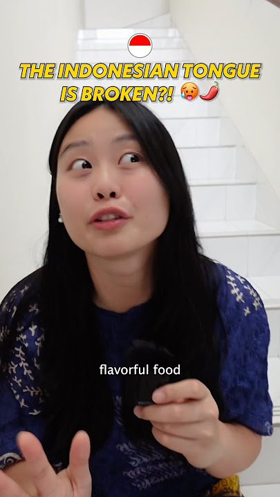 “Not spicy”?? 🥵🇮🇩 The Indonesian tongue is broken?? 🌶️ #culture #spicyfood #chili#indonesia#food