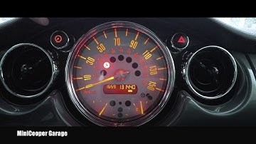 Mini Cooper - How To Instrument Lighting