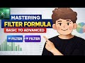 Filter formula tutorial for excel beginners | Simplification