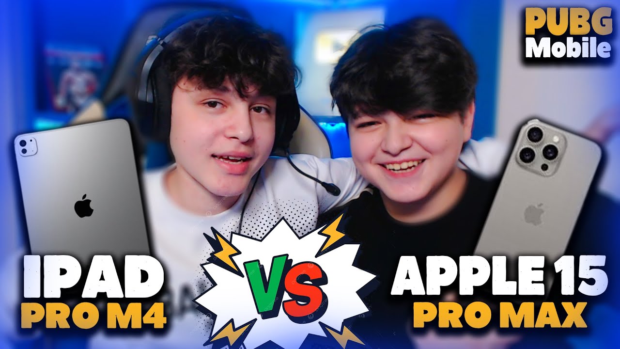 İPAD Pro M4 vs İPHONE 15 Pro Max – Qardaşımla Kapışma