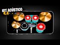 Kit ACÚSTICO 4.4 Pra Real Drum Por Teck Batera