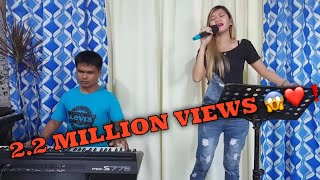 Video thumbnail of "I CAN'T STOP LOVING YOU COVER with marvin agne | clarissa Dj clang"