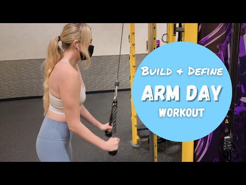 Arm Day Workout | Biceps & Triceps | Planet Fitness Beginner Friendly