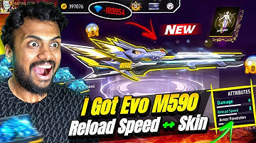 Best M590 Skin Relaod Speed & Damage ++ and bizon Skin Gameplay 😱 - Garena Free Fire Max 