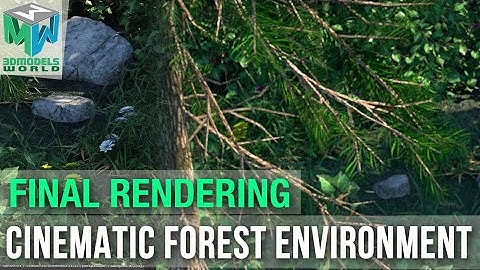 Part 16: Rendering - Maya Arnold Cinematic Forest Environment Tutorial