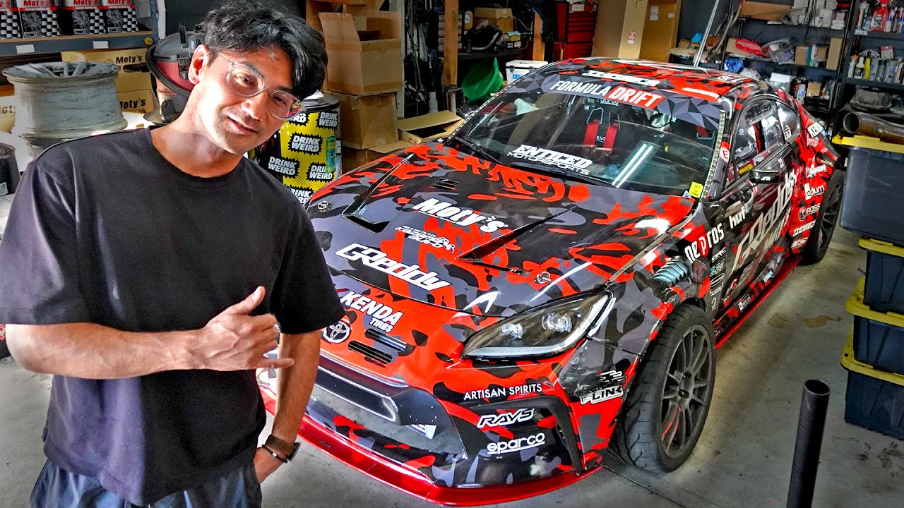 Japanese Drifting Legend in the USA! - Ken Gushi Shop Tour - YouTube