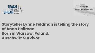 Lynne Feldman telling Anna Heilman