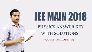 JEE Main 2018 Physics Answer Key with Video Solutions screenshot 2