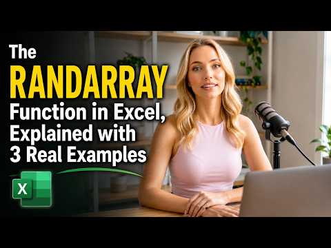 The RANDARRAY Function in Excel, Explained with 3 Real Examples
