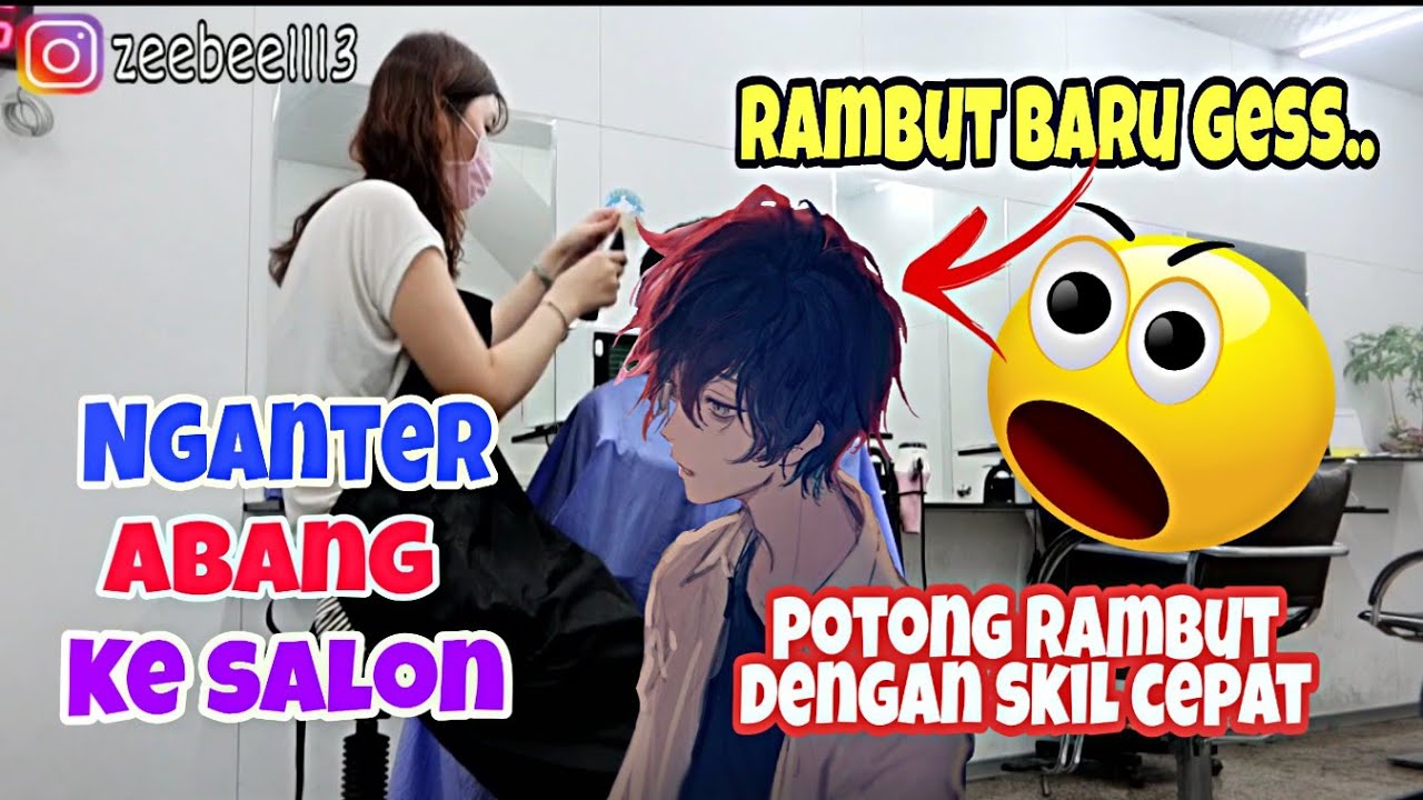  POTONG  RAMBUT  DENGAN SKIL YANG  CEPAT KAYAK APA  HASILNYA 