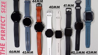 How To Find The PERFECT Sized Smartwatch! Smartwatch Size GUIDE!