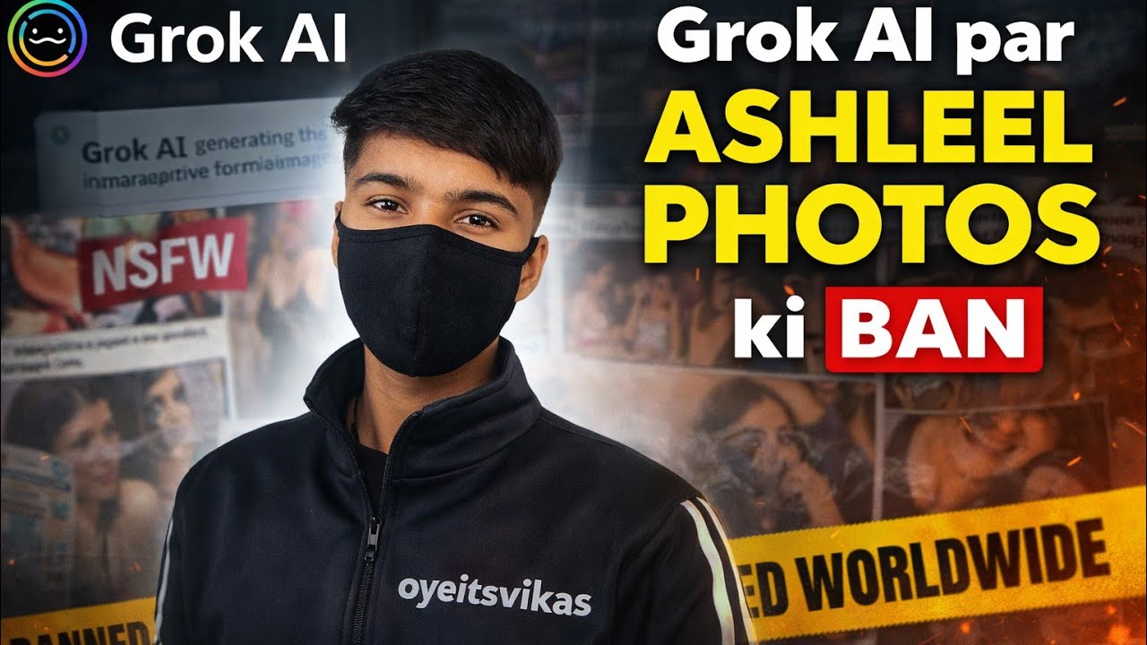 AI se ashlil photo 😱😱 | grok ai nai banai ashlil photos 