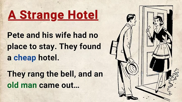 Learn English through Stories Level 3 ⭐ A Strange Hotel - Improve your English | English Audio Story
