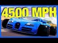 Forza Horizon 3 : 4500MPH BUGATTI VEYRON!! **500 Million Horsepower**