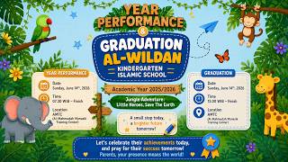GRADUATION AL-WILDAN KINDERGARTEN ISLAMIC SCHOOL