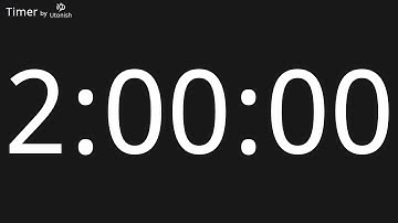 2 Hour Countup Timer