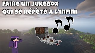 Faire un Jukebox qui se répète à l'infini 🎵 ! Tuto Redstone Minecraft