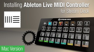 Ableton Live MIDI Controller for Stream Deck Mac Installation