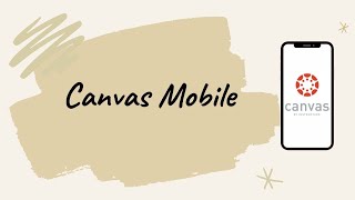How to Canvas Mobile