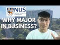 Why did i study business administration explained nus