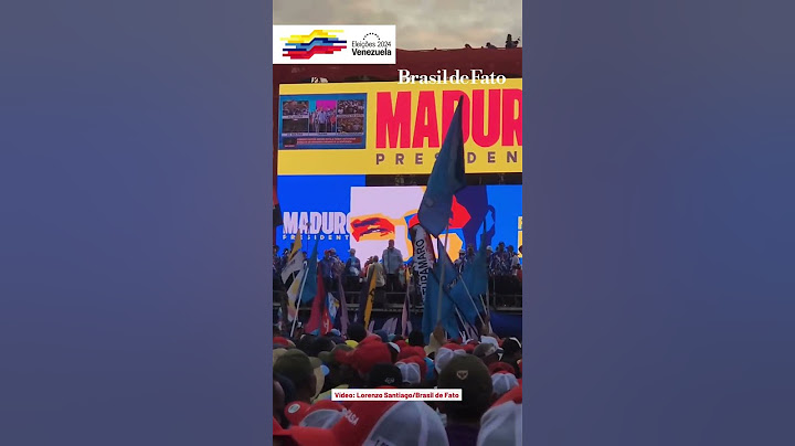 Eleições na Venezuela: fim da campanha, hora de votar 🗳🇻🇪