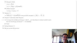 Note 7 - Public Key Cryptography - CS70 - Student Walkthrough