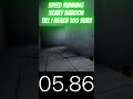 SPEED RUNNING SCARY BABOON TILL I REACH 100 SUBS  #scarybaboon #gaming #gtag #speedrun