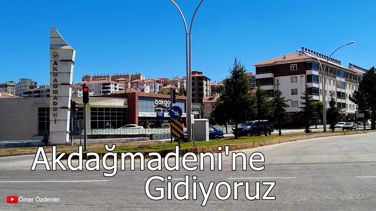 Köyden Çıktık Akdağmadeni'ne Yol Manzaraları Eşliğinde Alışverişe Gidiyoruz