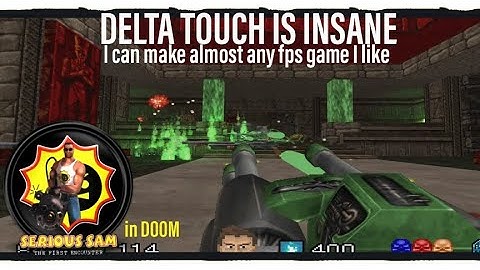 I made my own SERIOUS Sam Game  this time (seriusdoom+evilegypt/DeltaTouch/gz4.8.2)