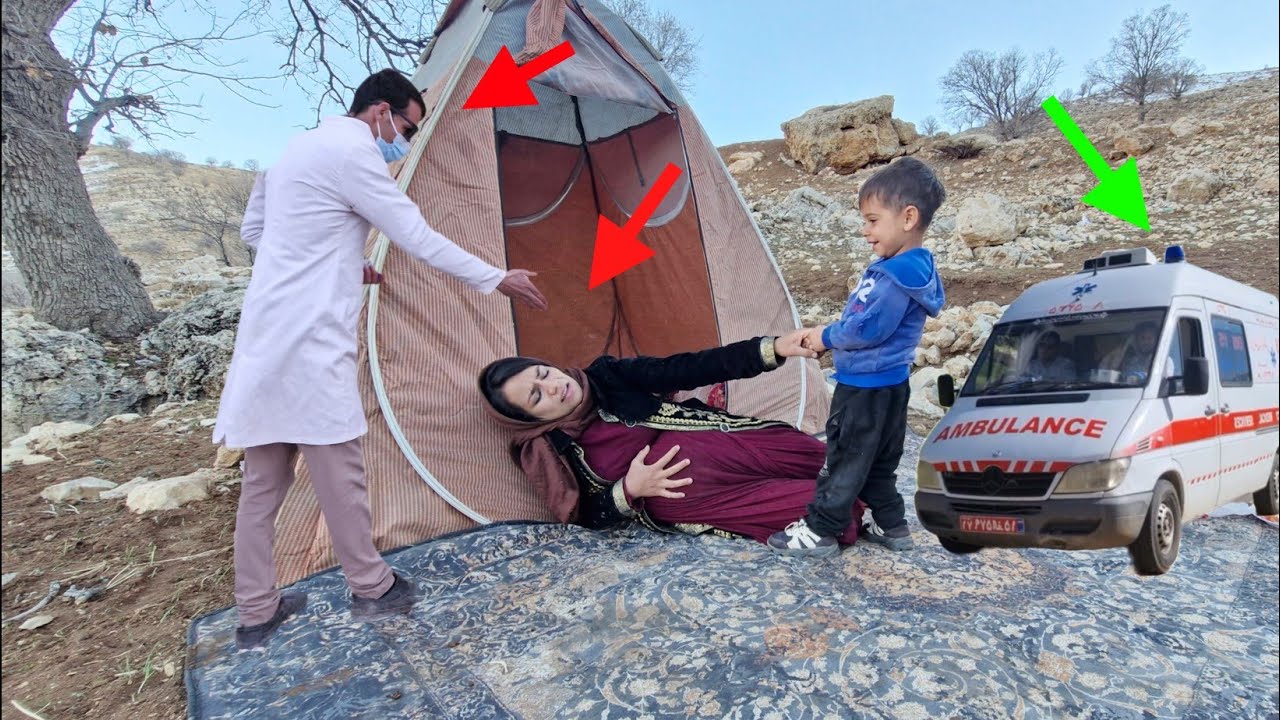 The battle for survival on the lonely peaks; the bitter fate of Narges and Arsam.😱🏔️🤰