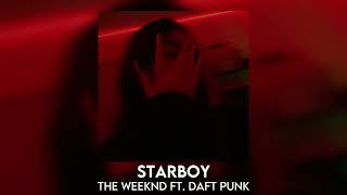 starboy - the weeknd ft. daft punk [sped up]