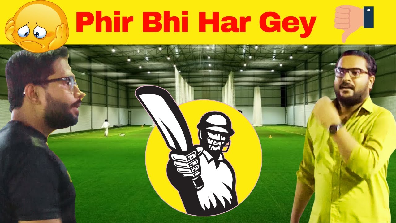 Tennis Ball Tape Ball Night Match in Indoor Cricket Indoor Cricket 